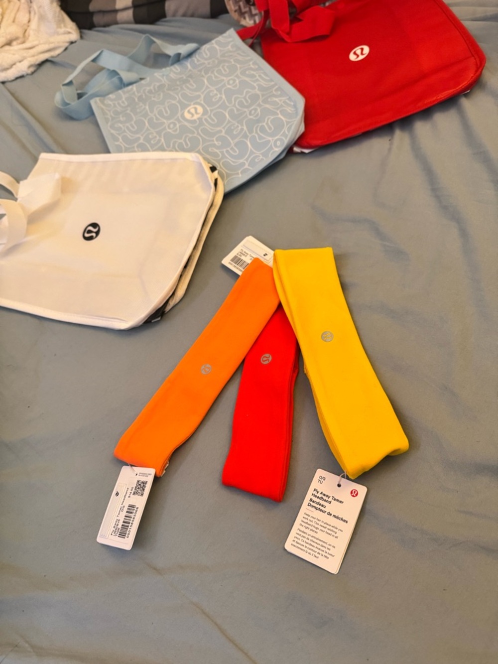 Lululemon fly away tamer headband  BUNDLE of 3!! NWT!